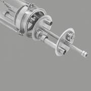 Колонна колпачковая ХД-3d-500 3700Вт (нерж)